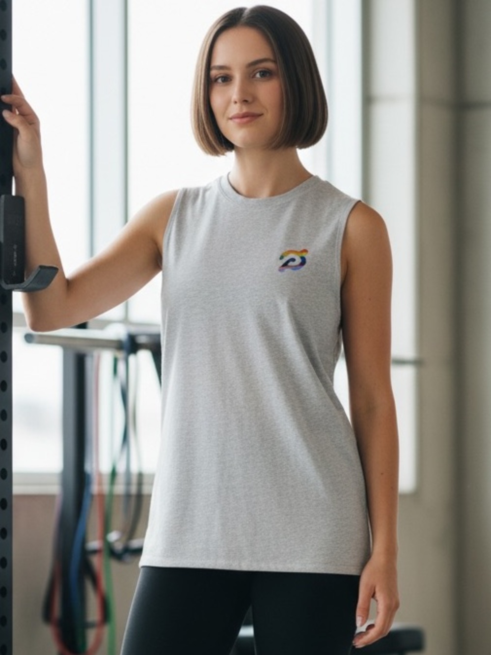 Peloton Lead With Love Unisex Muscle Tank - Size M (NWOT)